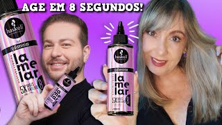 💜HASKELL MÁSCARA LIQUIDA LAMELAR feat Alan Vivian age em 8 segundos [upl. by Namruht]