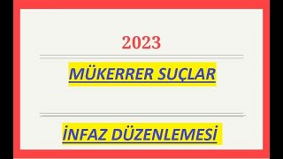 Mükerrer Suçlar  Anayasa Mahkeme Kararı cezaindirimi ehliyetaffı genelaf infazdüzenlemesi af [upl. by Sunshine874]