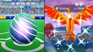 How 😍 I Caught Shiny Galarian Moltres Pokemon Go [upl. by Monia]