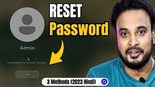 How to RESET Forgotten Password in Windows 1011 2023  3 Methods [upl. by Jocelyne]