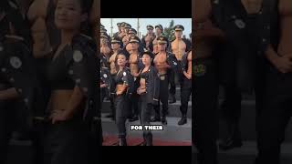 The fittest police department in the world 🌎 Korea motivation shorts [upl. by Eniretak279]