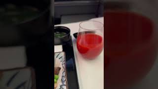 Inflight Meals Business Class ANA from US to Japan shorts [upl. by Raimund427]