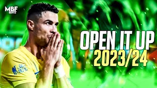 Cristiano Ronaldo ❯ Migos  quotOPEN IT UPquot Slowed ► Skills amp Goals 20232024 [upl. by Ahseiuqal]