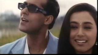 Sarki Jo Sar Se Woh Dheere Dheere Rani Mukharji and Salman Khan  Hindi  Bollywood Song [upl. by Nevil]