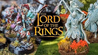 Mordor vs Army of the Dead  Middle Earth SBG Battle Report [upl. by Dlopoel]