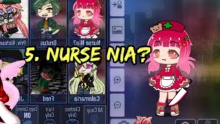 Karakter Misterius Nurse Nia Gacha Club Indonesia Horror Susay Saysay [upl. by Nahttam]