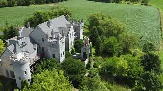 RavenStone Castle  Harvard IL  Drone Footage 7524 [upl. by Neuberger]