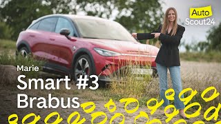 Smart 3 Brabus Lohnt sich der ElektroSUV car review autoscout24 [upl. by Yajeet899]