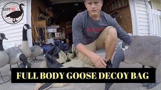 6 Slot Decoy Bag for Full Body Goose Decoys [upl. by Ecirum692]