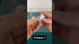 Viral Coin Through Table Tutorial magic tutorial [upl. by Erb412]