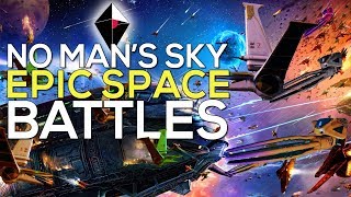 Most EPIC Space Battles in No Mans Sky Top 5 [upl. by Ariamoy]