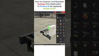 How to Connect and Simulate Codesys PLC Application in Factory IO by applying KepServerEX shorts [upl. by Francois]