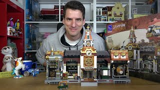 Die besten Steine im Markt Pantasy® Steampunk Bahnhof 85007 aus der neusten Gobricks Generation [upl. by Llertal781]