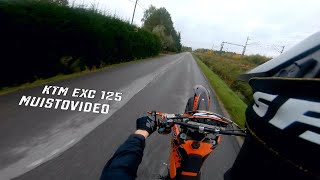 Akin kotari muistovideo KTM EXC 125 Poliisia karkuun [upl. by Mowbray]