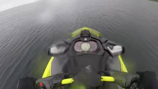 SeaDoo RxPx 300 RS 2018 stock top speed [upl. by Cazzie]