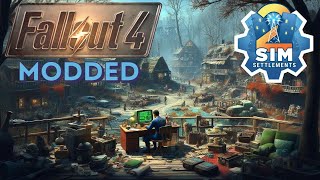 FALLOUT 4  MODDED  SIM SETTLEMENTS 2  PART 5  PC ULTRAWIDE LIVESTREAM [upl. by Marc925]