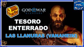 Tesoro Enterrado  Las Llanuras Vanaheim  GoW Ragnarök  Guía de coleccionables [upl. by Elag]