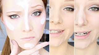 Highlighting and Contouring Makeup Tutorial 2014 [upl. by Lenneuq]