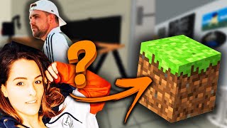 JAI REFAIS LE STUDIO DE PIDI ET VALOUZZ SUR MINECRAFT EN TAILLE GÉANT [upl. by Eatnoj]