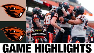 Team Black vs Team Orange Highlights  2024 Oregon State Football Spring Game [upl. by Oicneconi]