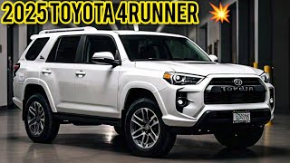 🔥First Look😱2025 Toyota 4runner Is Here🔥SUV KING🚀 [upl. by Nnairrek]