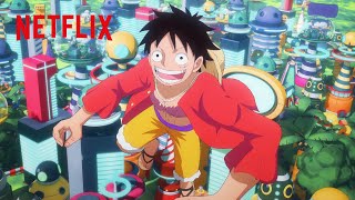 Straw Hats Arrive at Egghead Island  One Piece  Clip  Netflix Anime [upl. by Juliana]