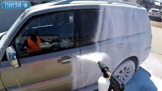 Nerta Touchless Car Wash and Wax [upl. by Ellocin]