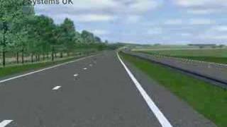 Novapoint Virtual Map Visualisation  A453 widening [upl. by Obelia]