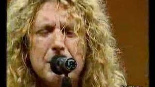 ROBERT PLANT  whole lotta love live Italyacoustic [upl. by Tyre]