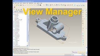 View Manager in ProENGINEER  Detailed Explanation [upl. by Eiliak]