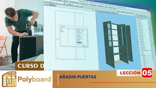 CURSO PolyBoardLeccion05 AÑADIR PUERTAS Joswir Arts 2023 [upl. by Anide852]