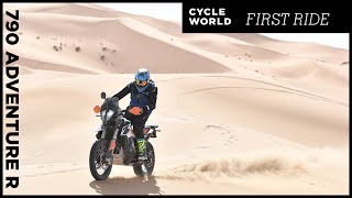 2019 KTM 790 Adventure and Adventure R Review  First Ride [upl. by Castro]