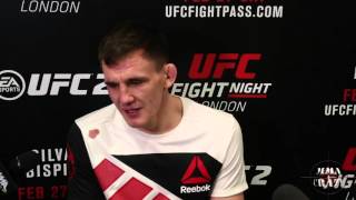 Scott Askham UFC Fight Night London Post Fight Media Scrum [upl. by Karalynn]