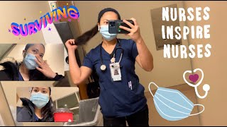 A DAY IN THE LIFE OF A NURSE IN CANADA [upl. by Bradski]