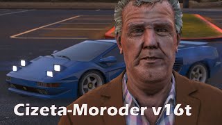 Iconic Cizeta Moroder V16T Tribute Animation [upl. by Nodnar683]