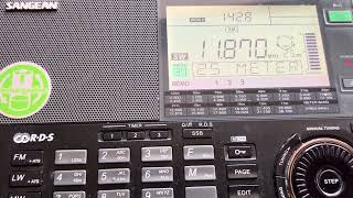 Reach Beyond Australia Punjabi Service 11875kHz 1426UTC 21st August 2024 [upl. by Iarised]