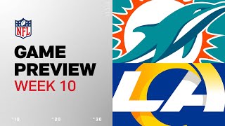 Miami Dolphins vs Los Angeles Rams  2024 Week 10 Game Preview [upl. by Munniks]