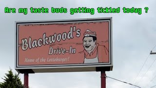 BLACKWOODS DRIVEINKINGS MOUNTAIN NC LOCALLY OWNED FOOD REVIEW [upl. by Lennie]