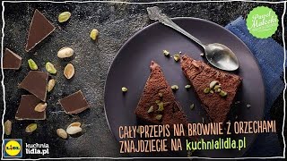 BROWNIE Z ORZECHAMI WEDŁUG MISTRZA CUKIERNICTWA  CUKIERNIA LIDLA  KUCHNIA LIDLA  PAWEŁ MAŁECKI [upl. by Ylecic]