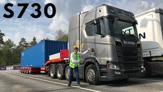 2019 SCANIA S730 8x4 Test Drive amp New SCANIA P320 Hybrid Truck [upl. by Gnap156]