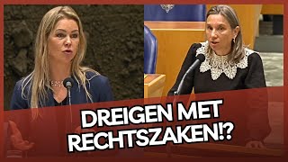 BBBminister Wiersma TROTSEERT linkse hongerige klimaatdeugers 300 RECHTSZAKEN [upl. by Kciredohr290]