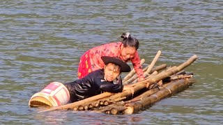 Pao and Sua fell into a large lake Harvesting the cabbage garden of Vietnamese farmers  A Pao [upl. by Bayless]