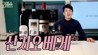 이태리의 대표 토착 포도품종  산지오베제 Sangiovese  품종별 취향찾기  같은품종 다른느낌 3종 비교 와인 테이스팅 [upl. by Ariad]