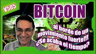 ¡¡Bitcoin al borde de un movimiento fuerte ¿Se le acaba el tiempo [upl. by Karine]