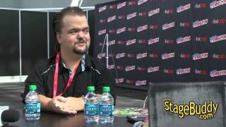 WWE Superstar Hornswoggle On Playing A Horror Icon In Leprechaun Origins [upl. by Leizar603]