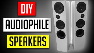 DIY floor standing speakers with plans [upl. by Kreiner56]