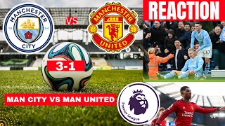 Man City vs Manchester United Live 31 Premier League EPL Football Match Score Highlights Derby [upl. by Ingvar389]