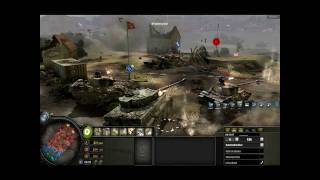 CoH Blitzkrieg mod 3vs3 St Hilaire [upl. by Yesrej513]