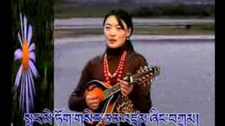 Tibetan Song skal bzang lha mo by Sherap Drolma [upl. by Alatea99]