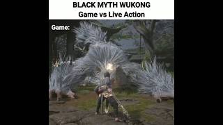 Game vs Live Action Black Myth Wukong [upl. by Adnaval]